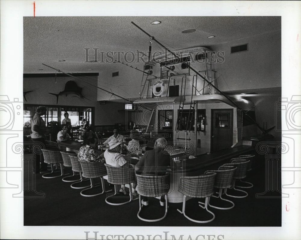 1982  Blue Marlin restaurant in Clearwater, Fla. - Historic Images