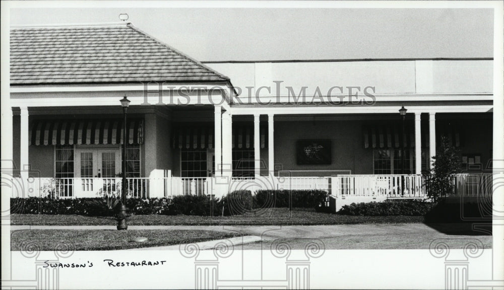 Press Photo Swanson's restaurant in St Petersburg , Fla. - RSM08265 - Historic Images