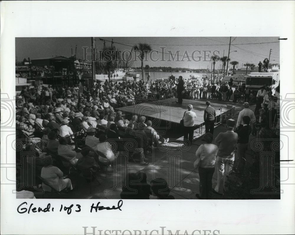 1981 Press Photo Tarpon Springs celebrated spirit of Glendi - Historic Images