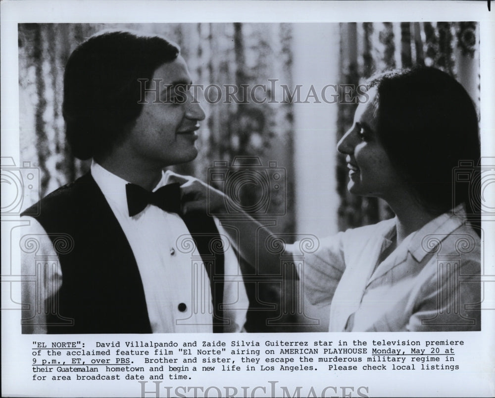 Press Photo David Villalpando, Zaide Silvia Guiterrez, "El Norte" - RSM08711 - Historic Images