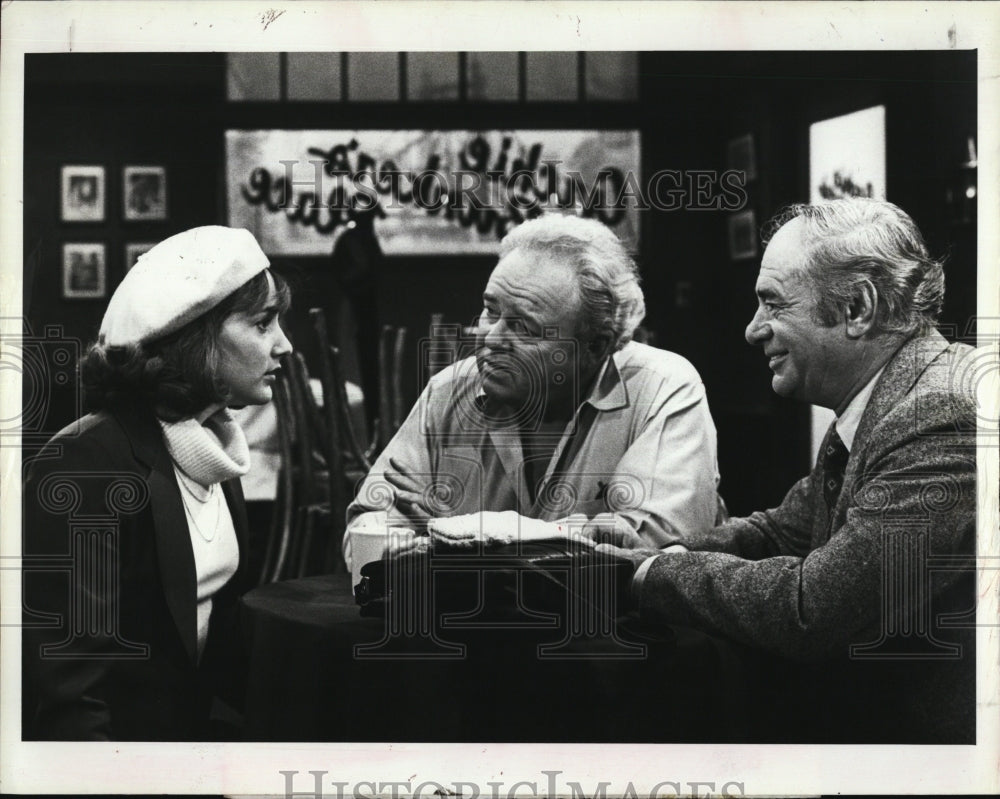 1979 Press Photo Talia Balsam, Carroll O'Connor, Martin Balsam - RSM09041 - Historic Images
