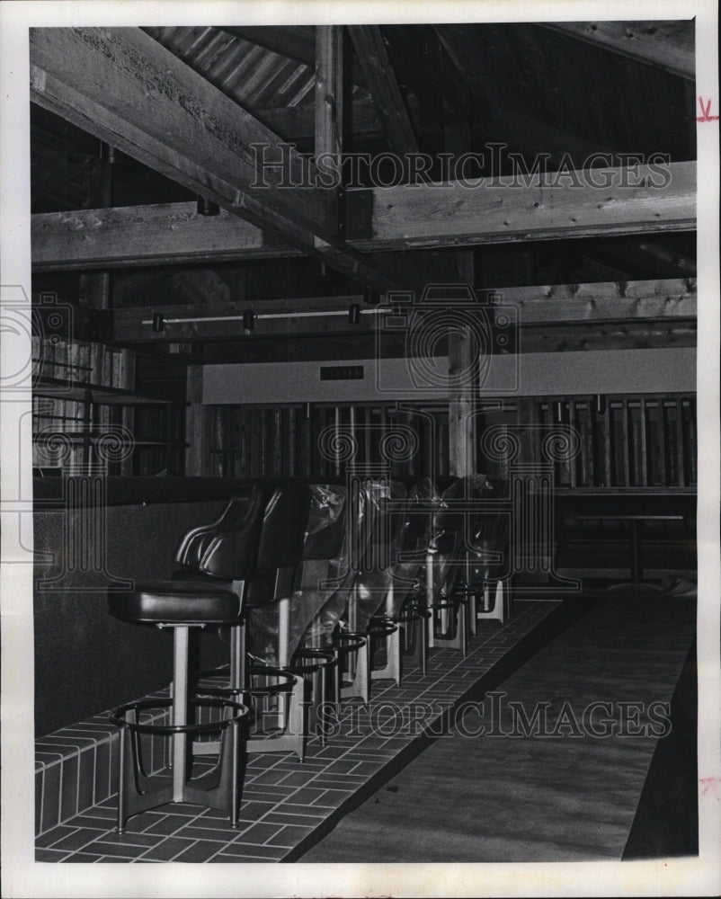 1975 Press Photo Pelican Restaurant on Clearwater Beach - Historic Images