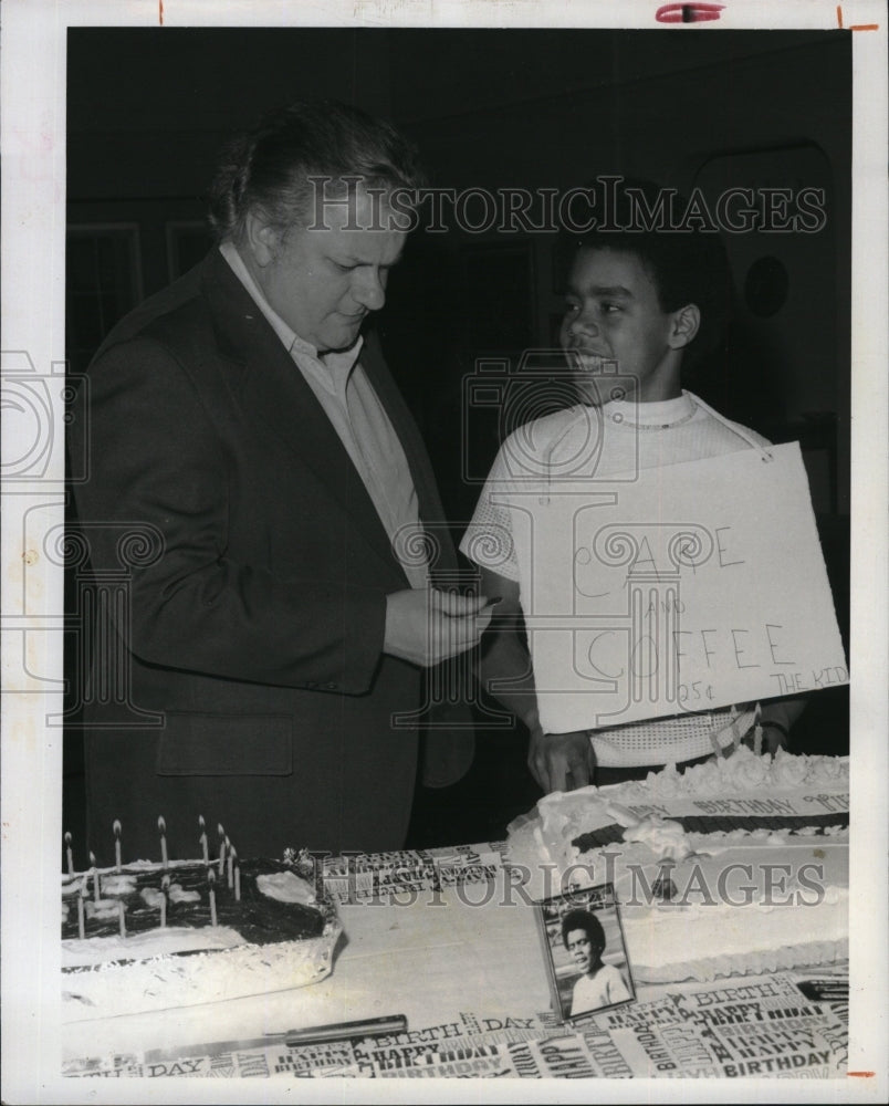 1976 Press Photo Charles Durning &amp; Tierre Turner &quot;The Cop &amp; The Kid&quot; - RSM09067 - Historic Images