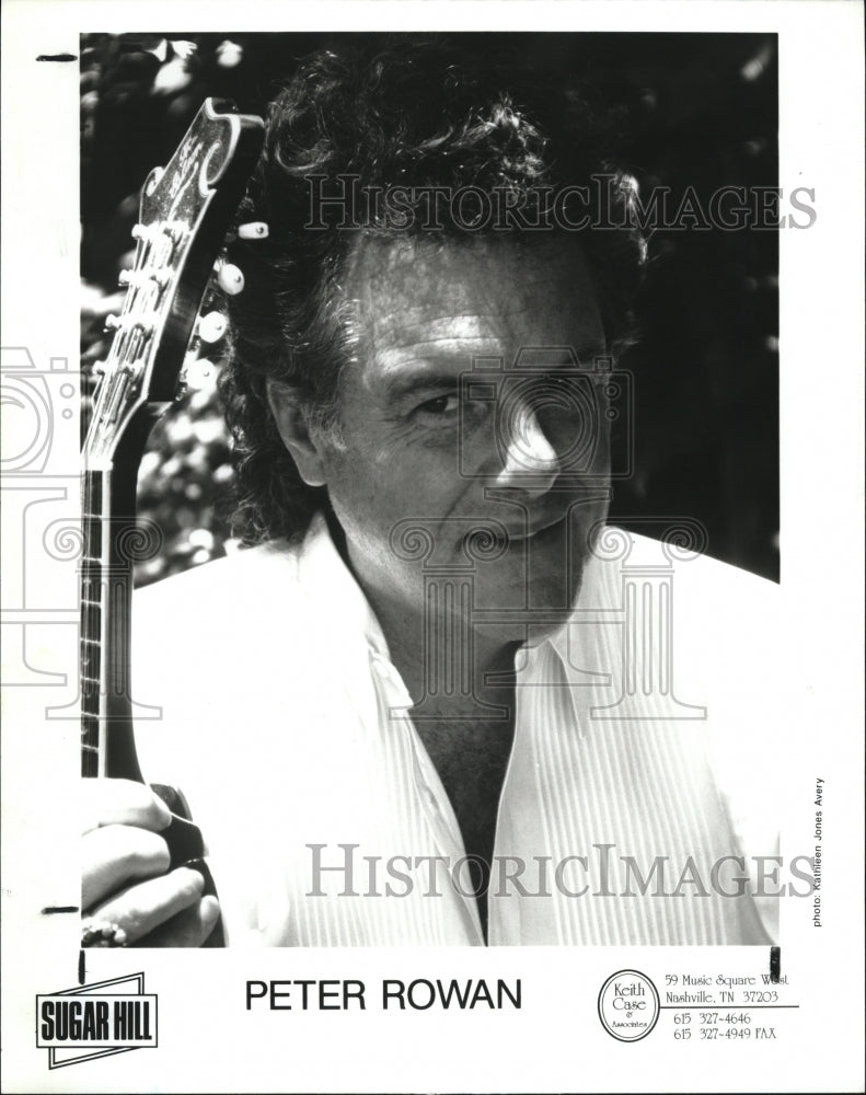 1998 Press Photo  Musician Peter Rowan to perform - Historic Images