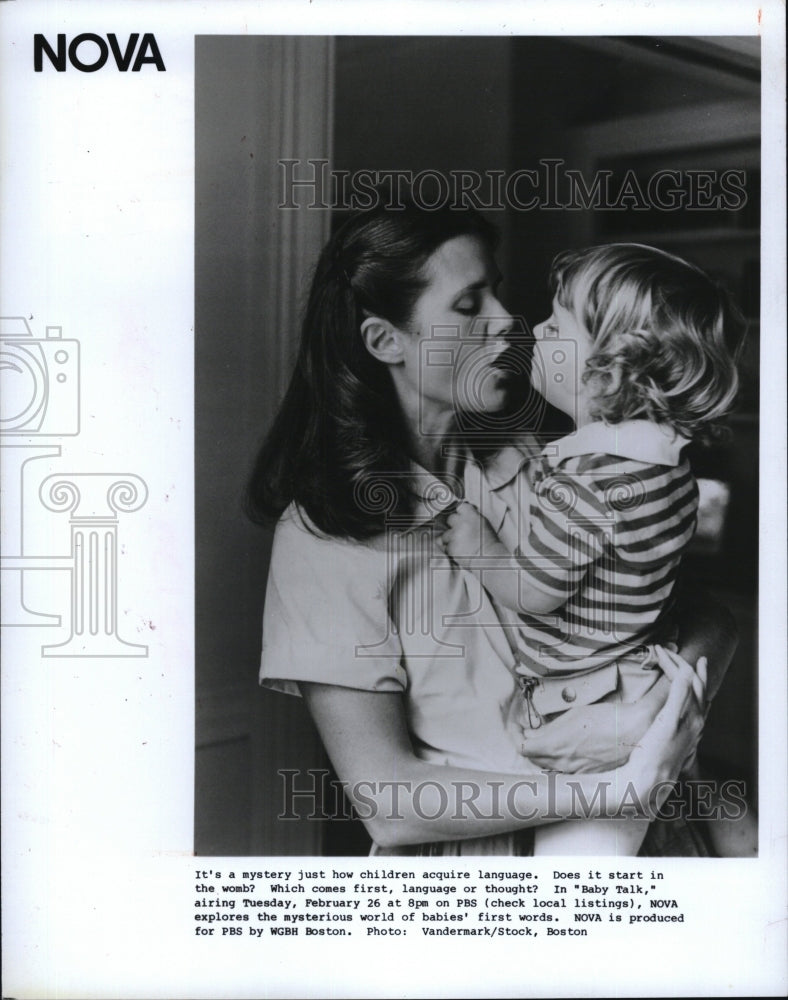 1985 A scene from "Baby Talk" - Historic Images
