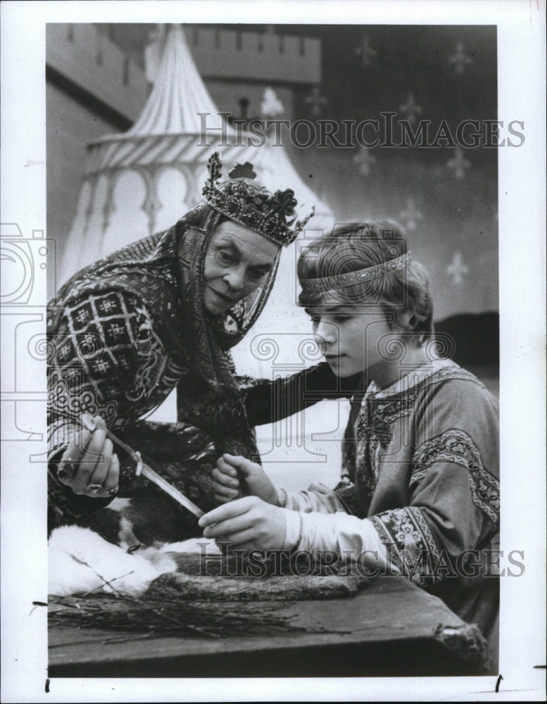 1985 Mary Morris, Luc Owen "King John" - Historic Images