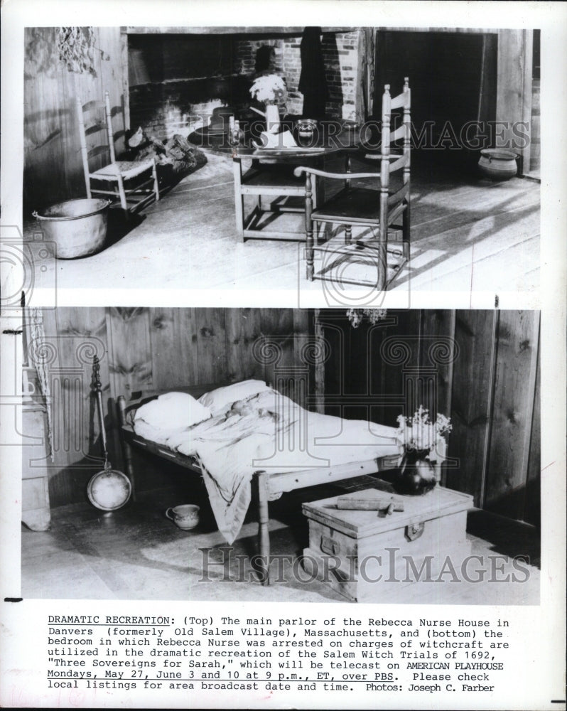 1985 Scenes in "Three Soverigns for Sarah" - Historic Images