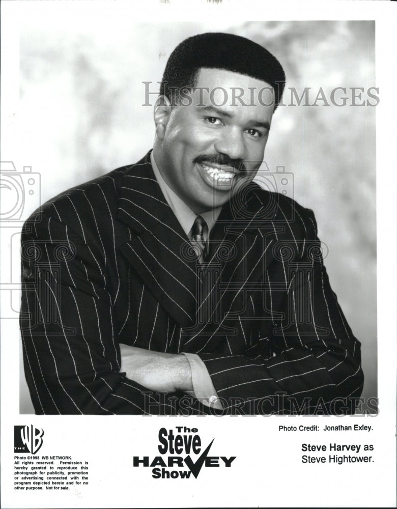 2001 Press Photo Steve Harvey &quot;The Steve Harvey Show&quot; - Historic Images