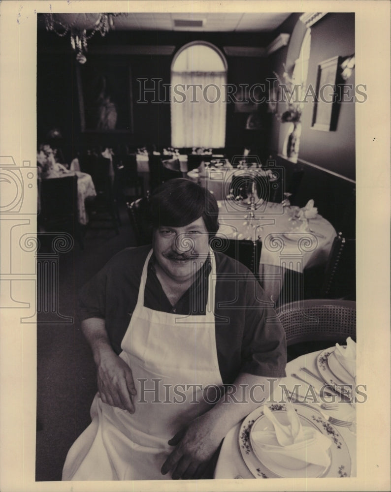 1994 Press Photo Chef Daniel Kozal, Owner of Daniel&#39;s Restaurant - RSM10731 - Historic Images