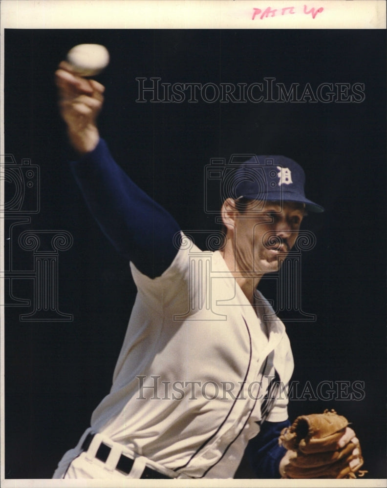 1987 Press Photo Doyle Alexander (Baseball Pitcher) - RSM10787 - Historic Images