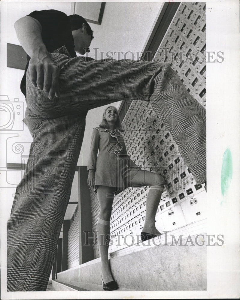 1968 Press Photo Women&#39;s casual fashions - RSM11001 - Historic Images