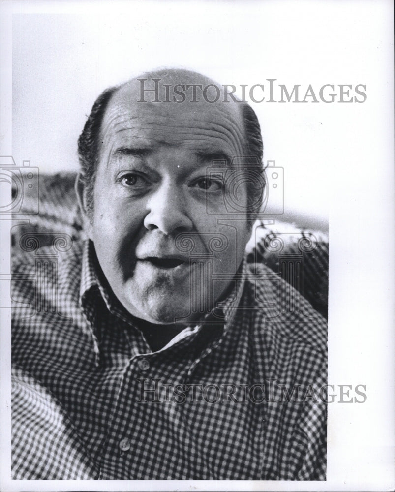 1974 Press Photo Stubby Kaye American comic actor. - RSM11141 - Historic Images