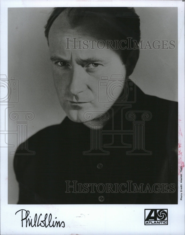 1994 Press Photo Phil Collins English Singer Songwriter Musician Actor Pianist - Historic Images