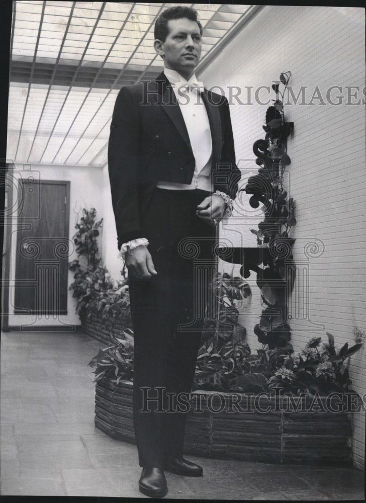 1960 Press Photo Formal Wear for Men - Historic Images