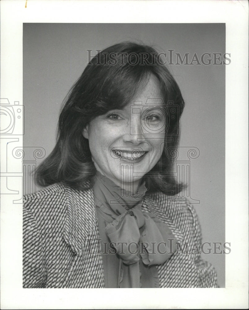 1986 Press Photo Advertising Woman of the Year Pat Cafferatai - RSM11817 - Historic Images