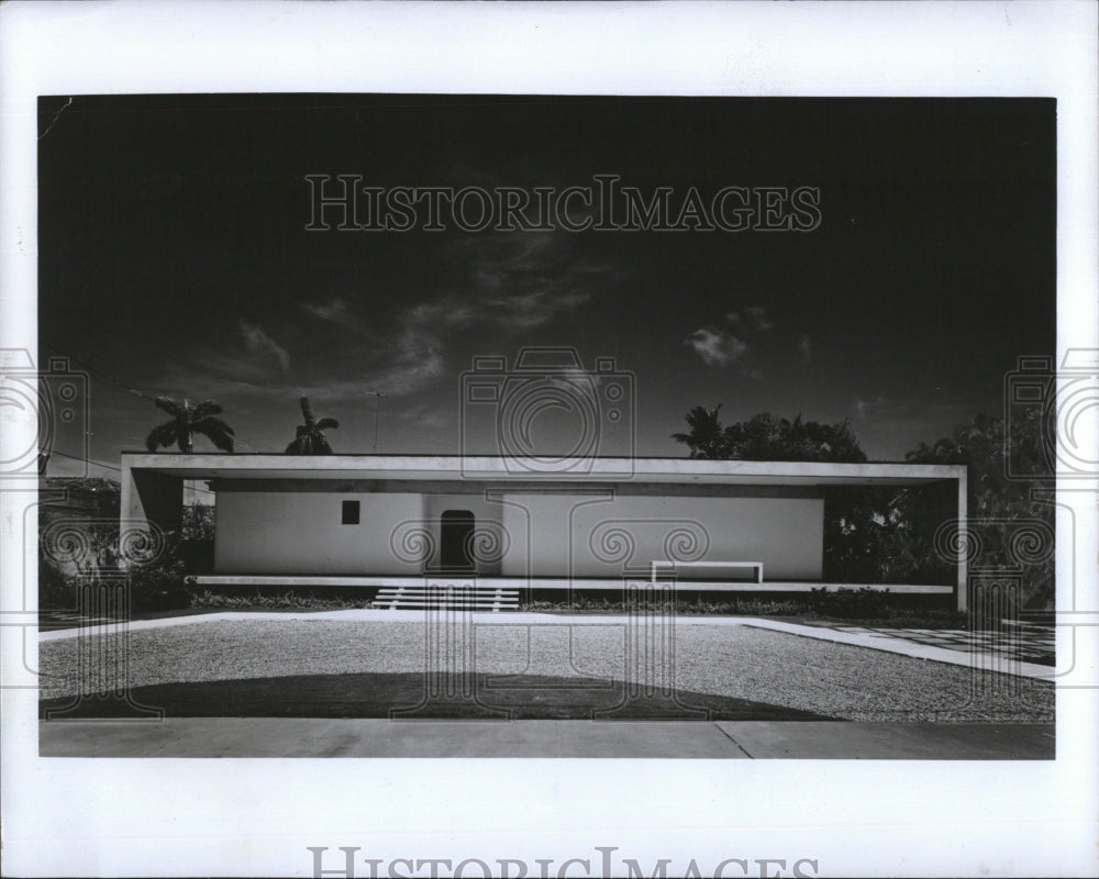 1967 Press Photo Villa May residence of Mrs Irving May in Florida - RSM12001 - Historic Images