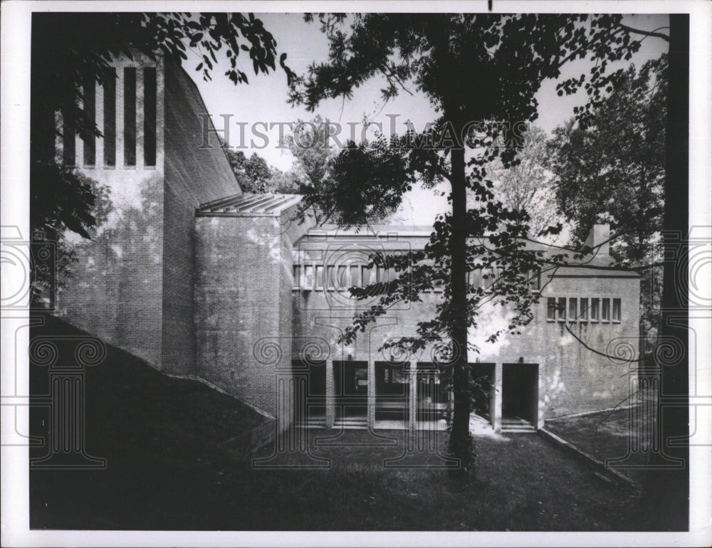 1971 Press Photo Florence Hollis Hand Chapel in Washington,D.C. - Historic Images