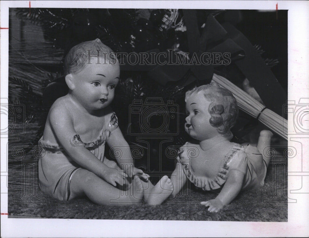 1980 Press Photo Porcelain art sculptures Collector's edition Sears - Historic Images