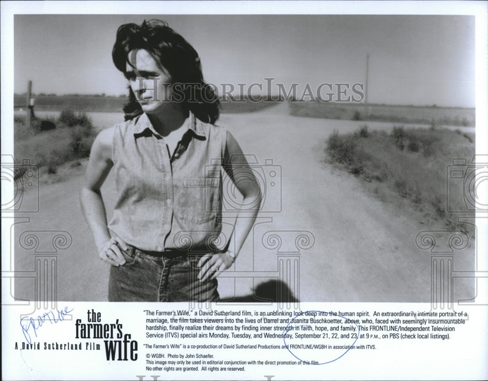 1980 Press Photo &quot;The Farmers Wife&quot;A David Sutherland film - RSM12427 - Historic Images