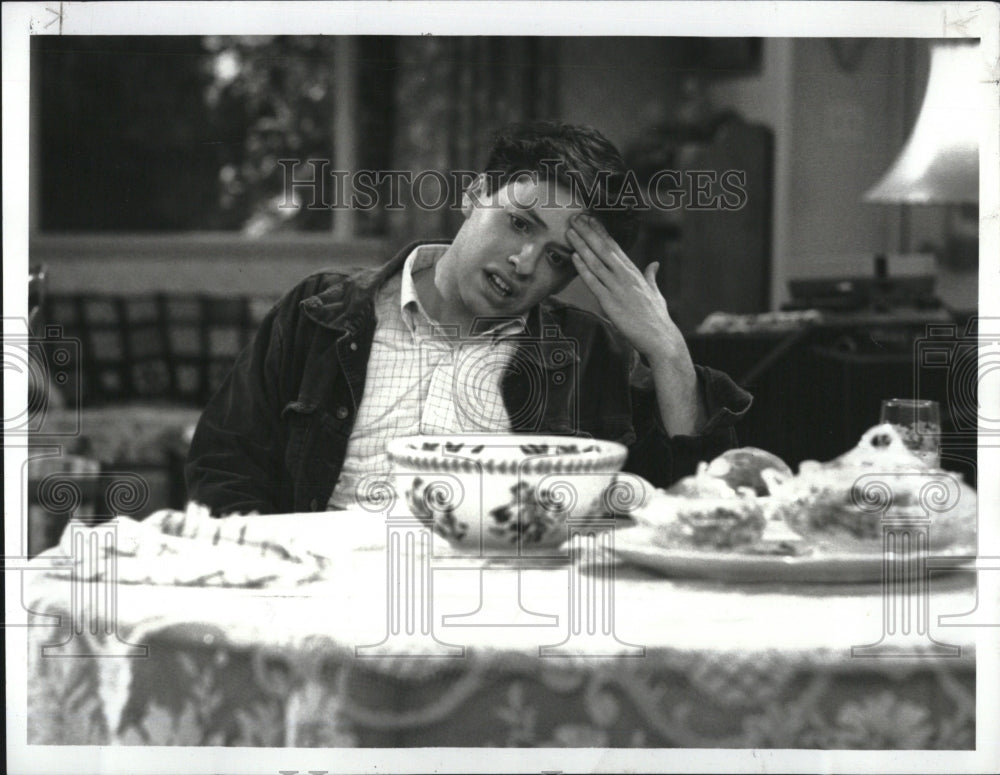 1989 Press Photo Actor Jon Cryer in &quot;The Famous Teddy Z&quot; - RSM12433 - Historic Images