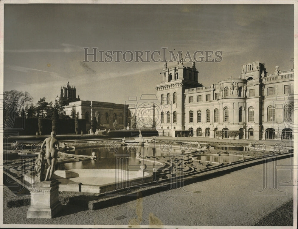 Press Photo Blenheim Palace in England - RSM12449 - Historic Images