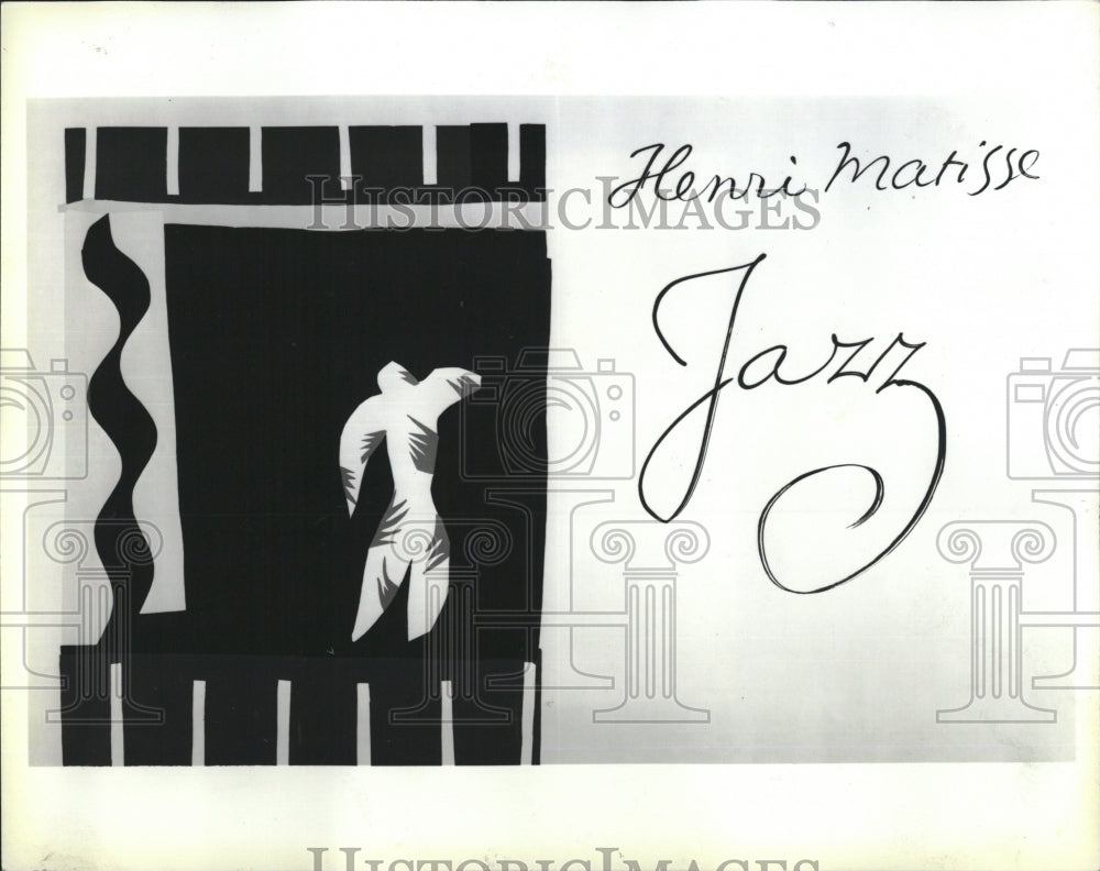 Press Photo &quot;The Clown&quot; by Henri Matisse from JAZZ - RSM12521 - Historic Images