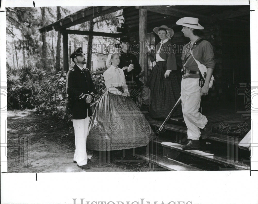 1990 Press Photo Steve Sheets, Angela Kelly, V. Talbert, S. Kelly, George Martz - Historic Images