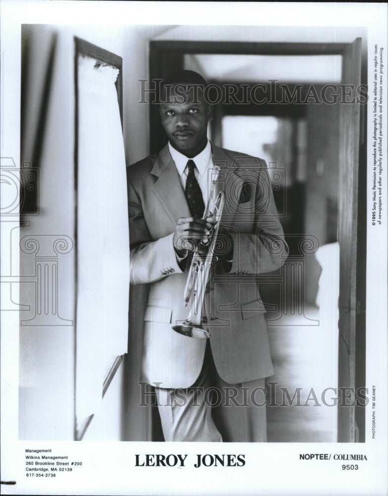 1995 Leroy Jones trumpet - Historic Images