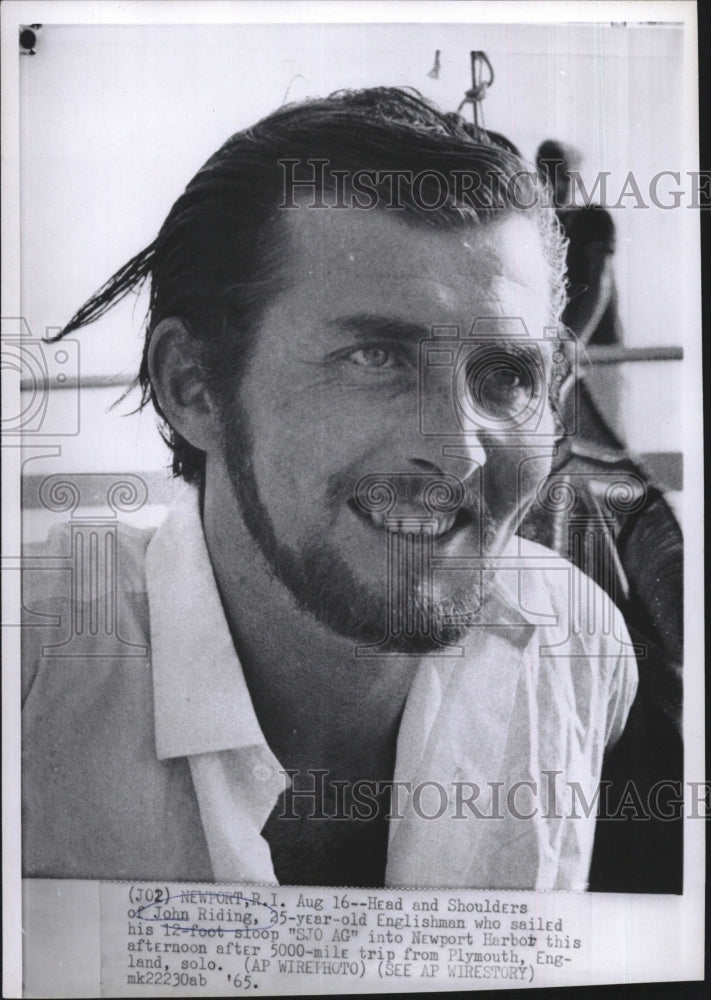 1965 John Riding Englishman sloop solo Plymouth Rhode Island - Historic ...