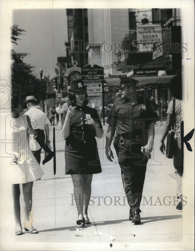 1972 Press Photo Officer Barbara Ridlo - RSM13887 - Historic Images