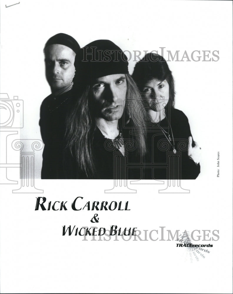 Press Photo Rick Carroll &amp; Wicked Blue - RSM13897 - Historic Images