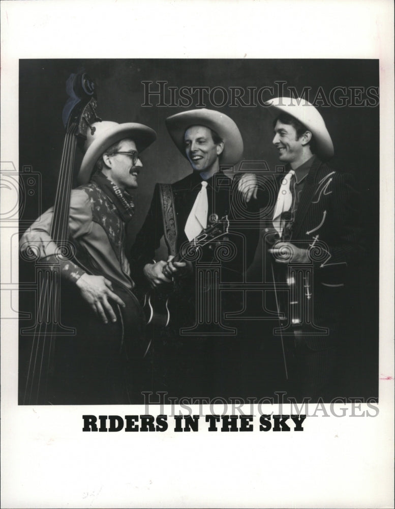 Press Photo Riders In The Sky Western Music Comedy Group - RSM13975 - Historic Images