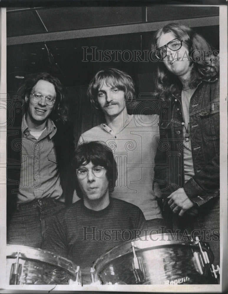 1970 Press Photo RIG Pop Rock Group Members Shlosser Kardt Richards Kerr - Historic Images