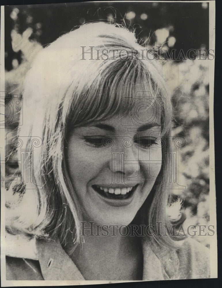 1967 Press Photo Actress Barbara Ferris - RSM14115 - Historic Images