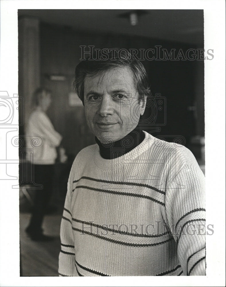 Press Photo Ronald Ribman actor playwright - RSM14201 - Historic Images