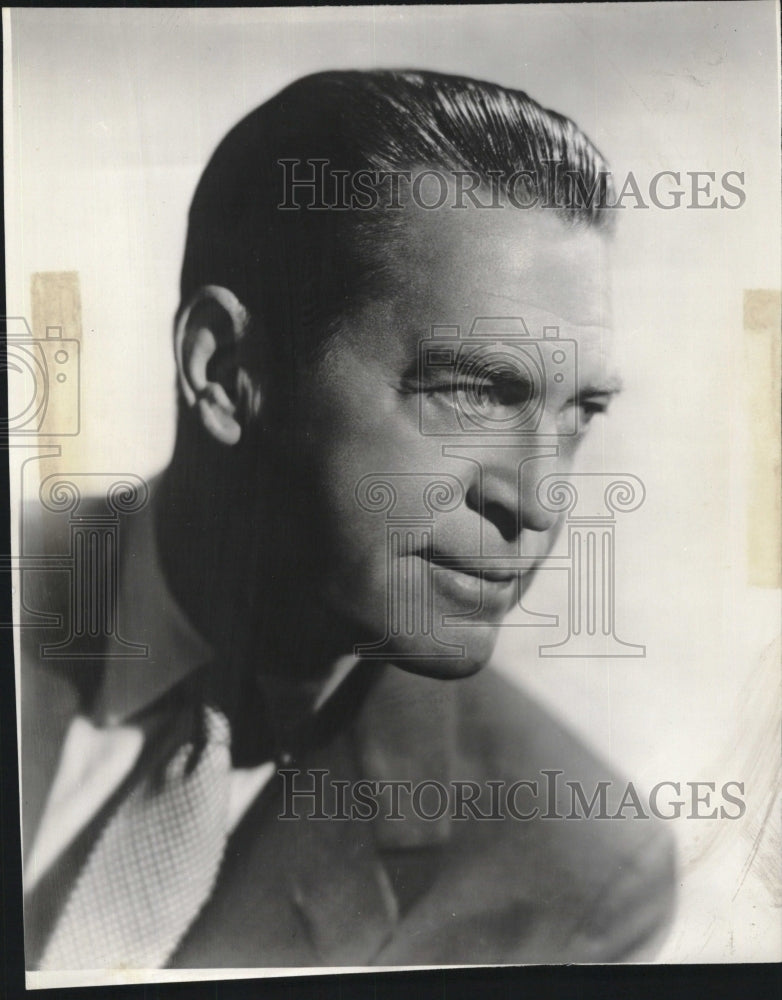 Press Photo Actor Chester Norris In Stage Production Of &quot;Advise And Consent&quot; - Historic Images