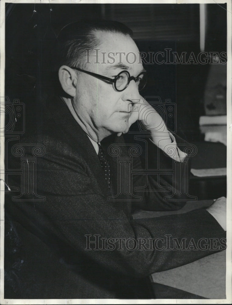 1935 Press Photo Gouverneur Morris noted writer traffic accident - RSM14469 - Historic Images