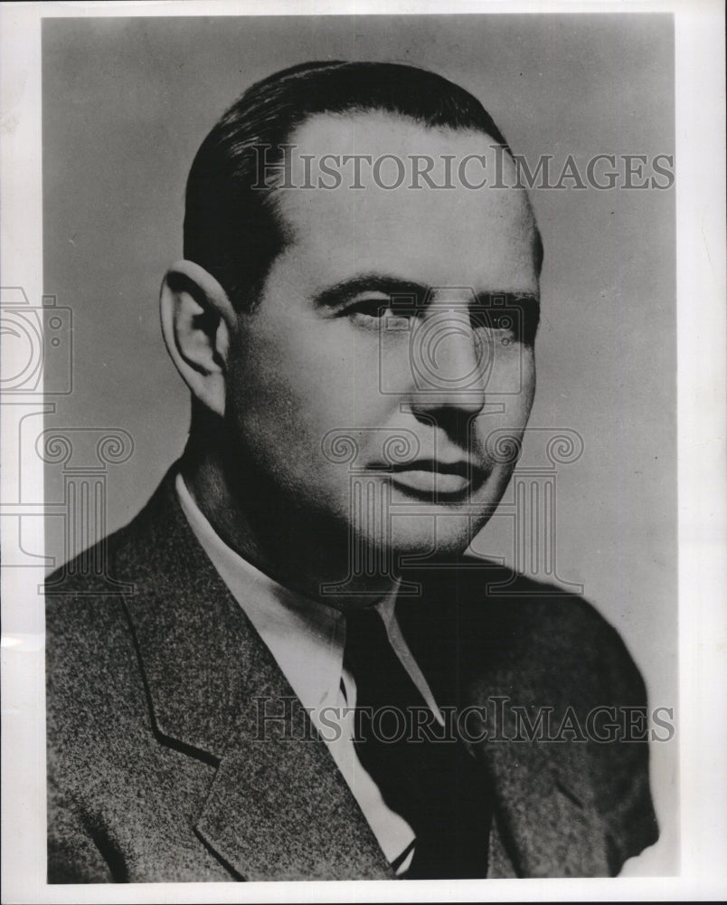 1952 Press Photo William S. Morris executive vice president American Locomotive - Historic Images