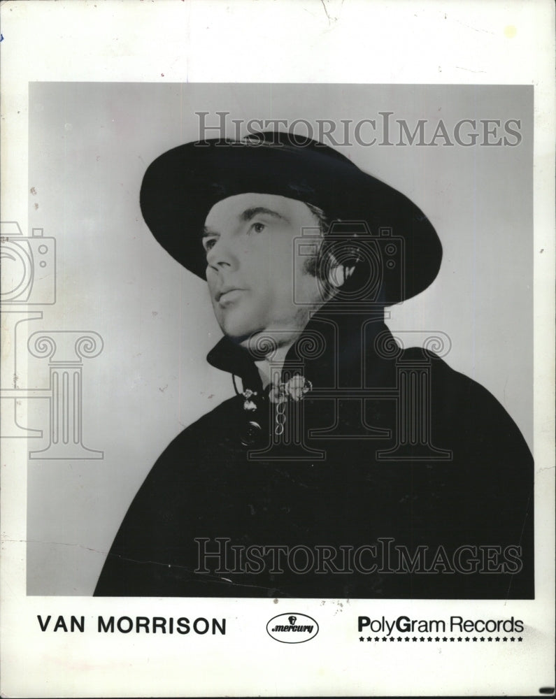 1990 Press Photo Van Morrison singer - RSM14545 - Historic Images