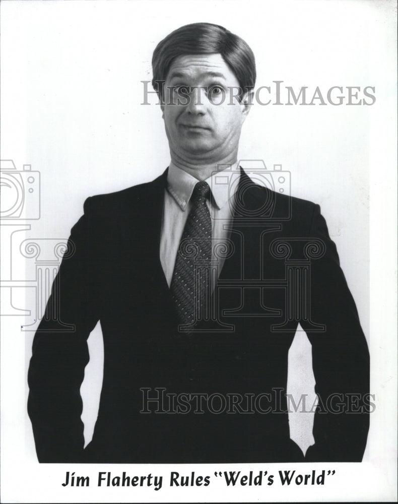 1993 Press Photo Jim Flaherty Weld's World - RSM14591 - Historic Images