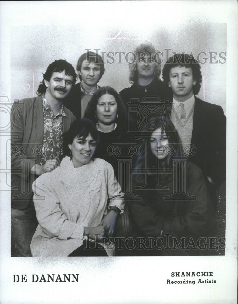 Press Photo De Danann Shanachie Recording Artists - RSM14669 - Historic Images