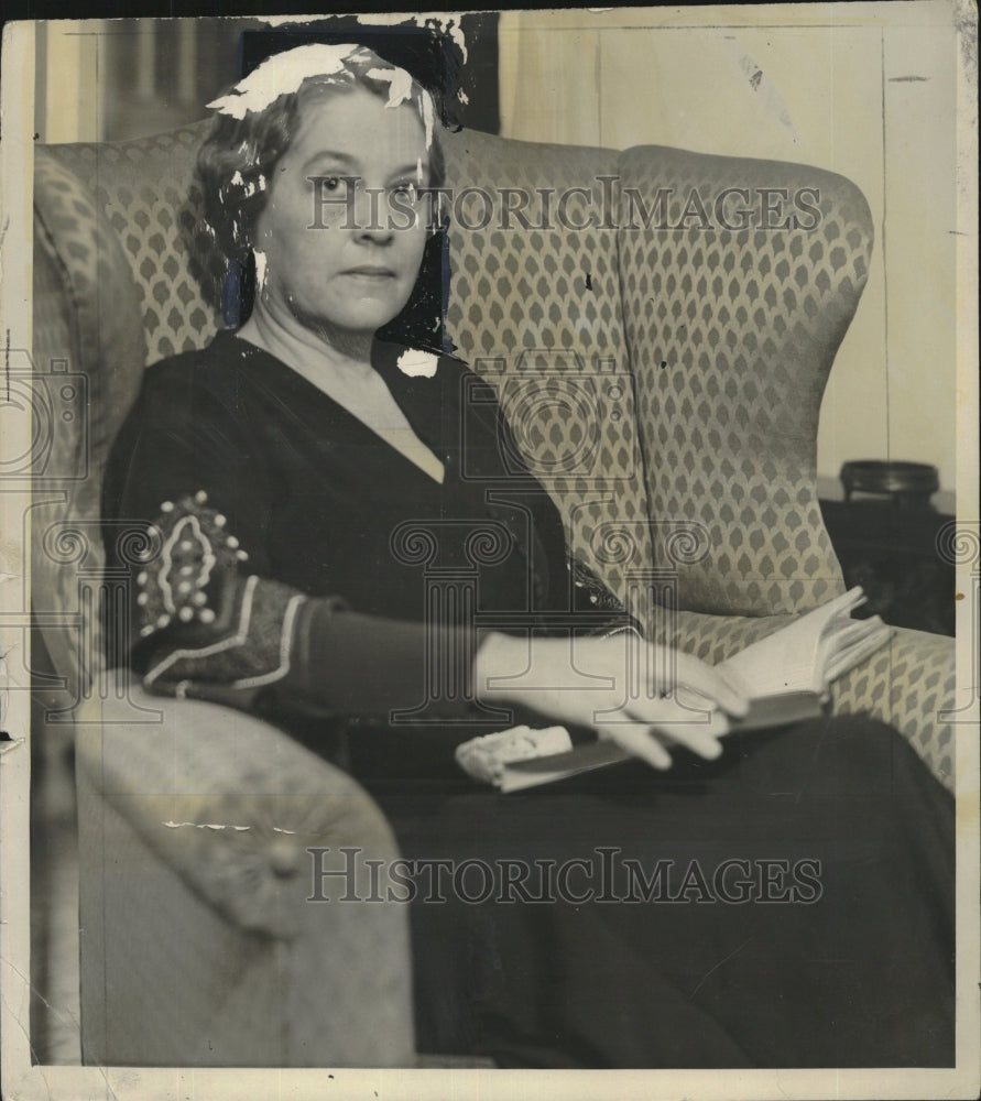 1933 Press Photo Mrs. Joseph B. Ely - RSM14983 - Historic Images