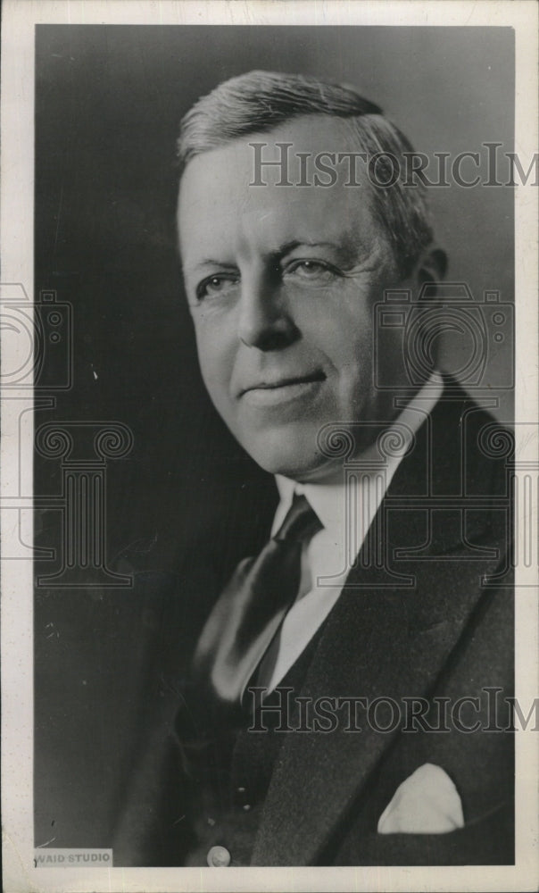 1950 Press Photo Joseph B. Ely chairman Massachusetts Committee Hoover Report - Historic Images