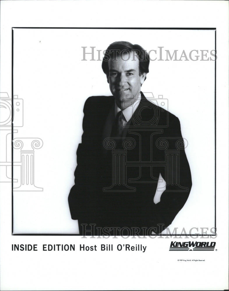 1989 Inside Edition Host Bill O&#39;Reilly - Historic Images