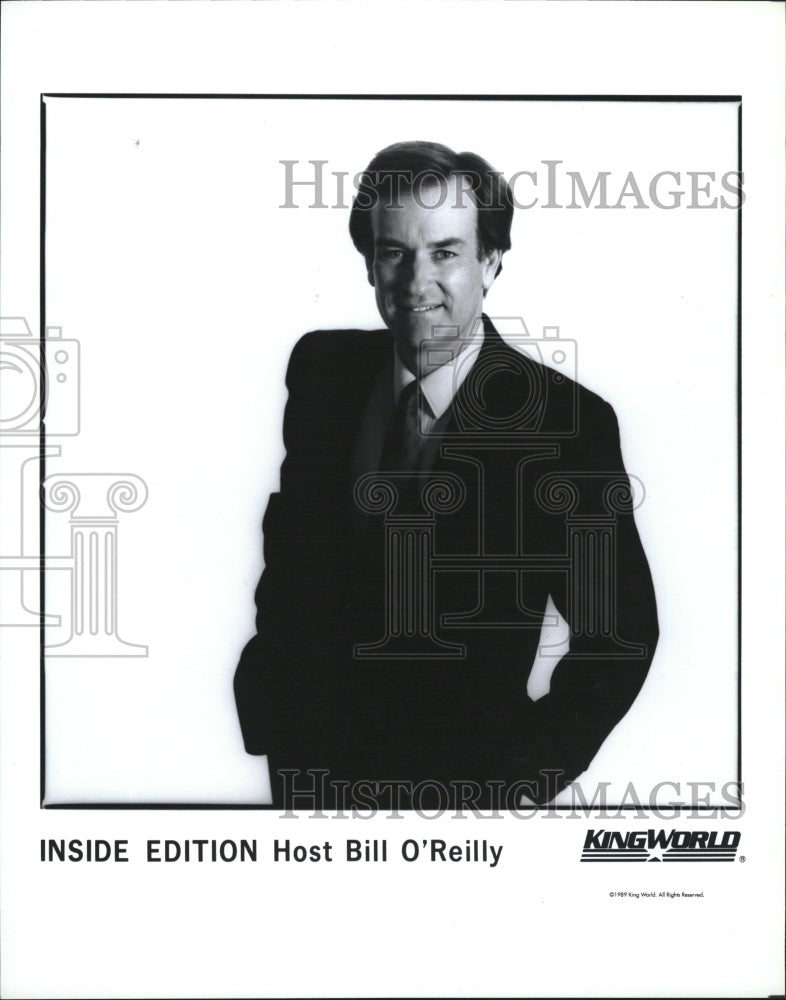 1989 Inside Edition Host Bill O'Reilly - Historic Images