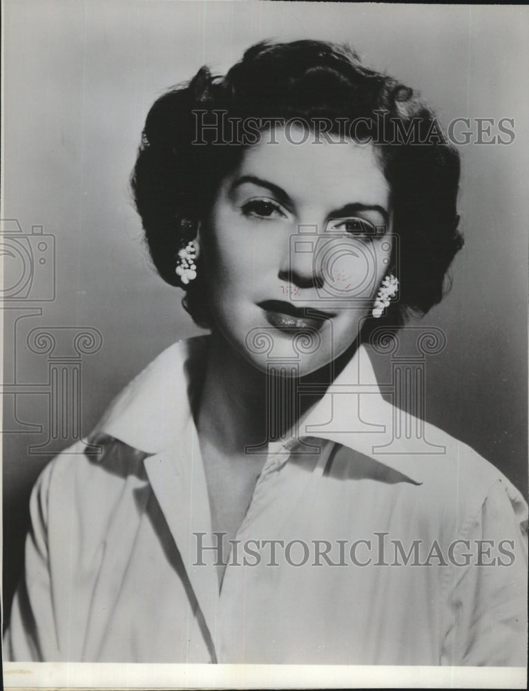 1954 Press Photo Patricia Wheel The Guiding Light - RSM15429 - Historic Images