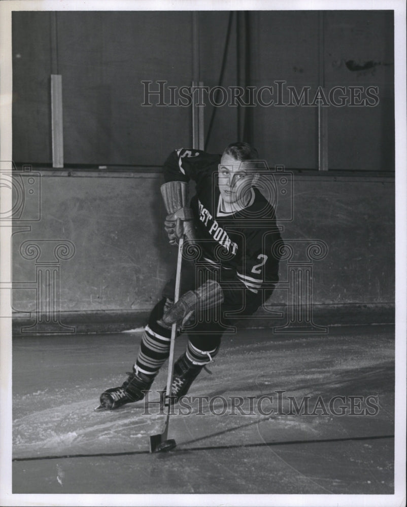 1964 Press Photo Wayne Wheeler West Point hockey - RSM15453 - Historic Images