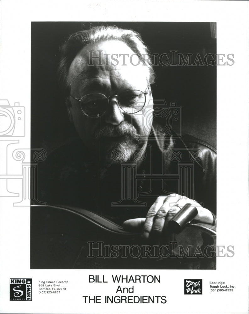 Press Photo Bill Wharton and the Ingredients - RSM15471 - Historic Images