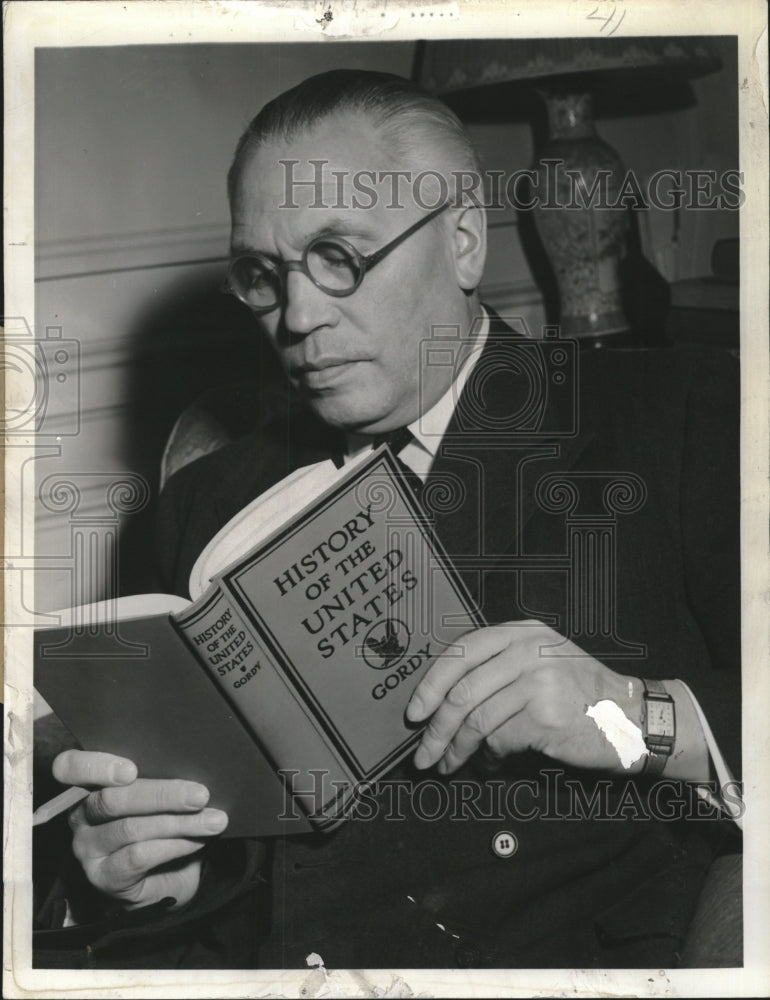 1940 Press Photo Dr. Gerhardt Alois Westrick counsellor German Embassy - Historic Images