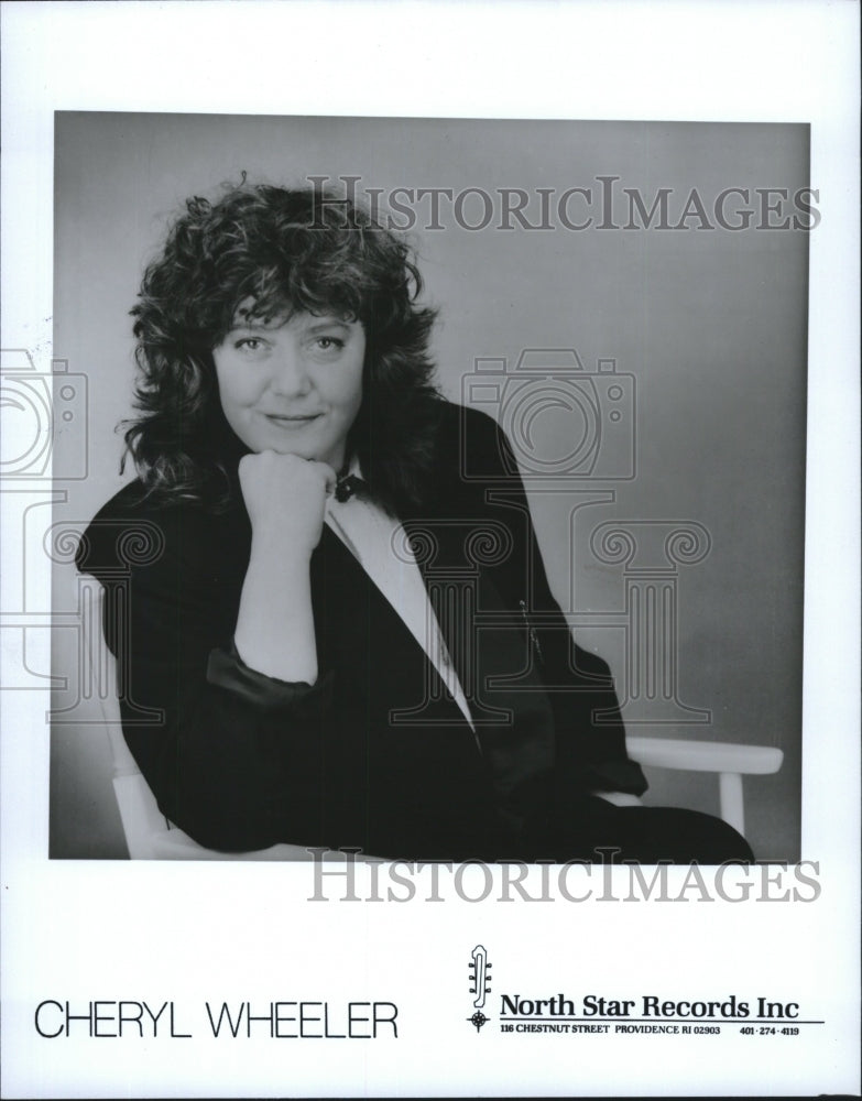 Press Photo Cheryl Wheeler North Star Records Inc. - RSM15563 - Historic Images